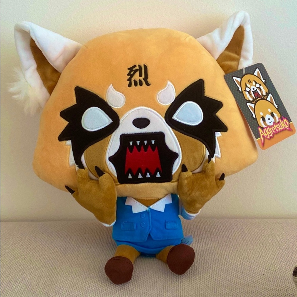 Aggretsuko Aggresive By Sanrio 14" Plush Stuffed Animal NWT Gund 6054367